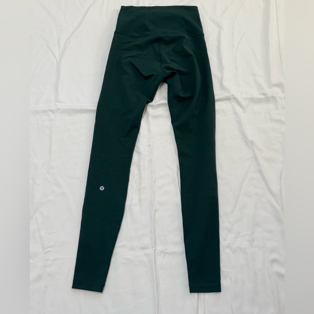 Lululemon High Rise Green Leggings